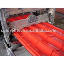 Roofing Steel Glazed Roof Tile Roll Forming Machine